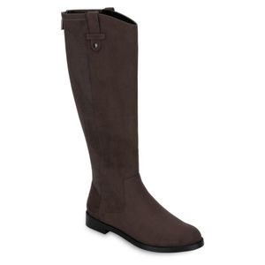 Kenneth Cole Reaction Womens Wind Stretch Boot Tall Knee-High Boots
